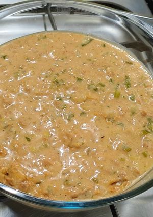 Una foto de Salsa cremosa de verdeo