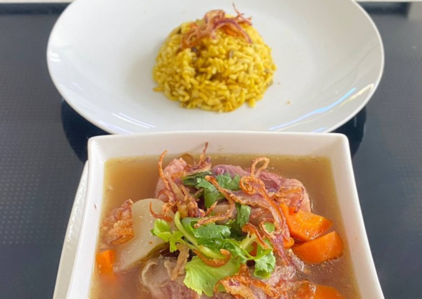 Tender Oxtail Soup