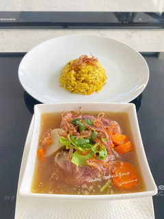 A picture of Tender Oxtail Soup.