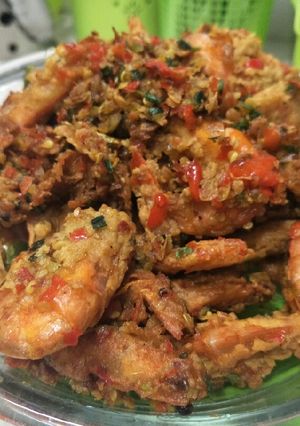 Foto resep Udang Cabe Garam super simpel