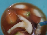 Asinan salak dan kedongdong
