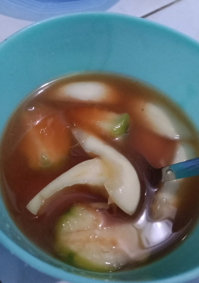 Foto resep Asinan salak dan kedongdong