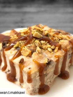 صورة لوصفة آيس كريم بالبسكويت والنسكافيه🍦