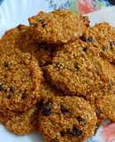 Galletitas de avena sin harina ni azúcar!