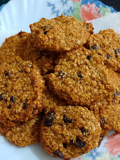 Una foto de Galletitas de avena sin harina ni azúcar!