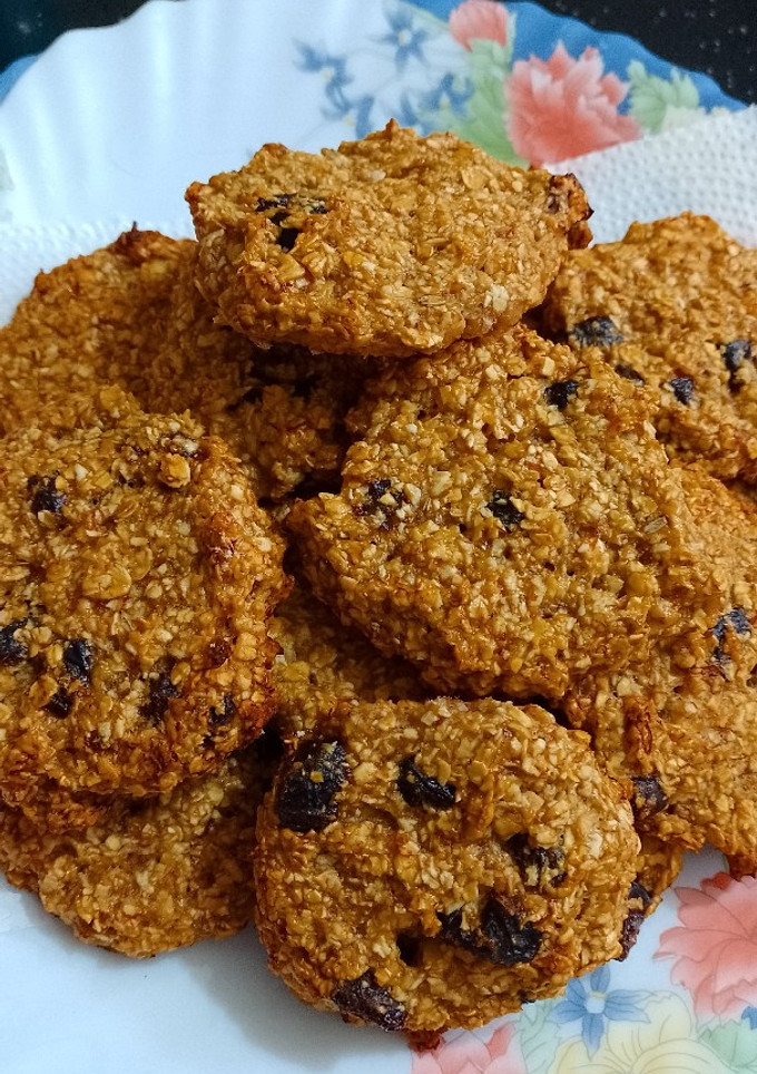 Una foto de Galletitas de avena sin harina ni azúcar!