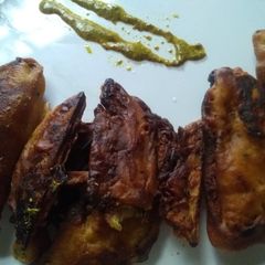 A picture of Beguni(Brinjal fry).