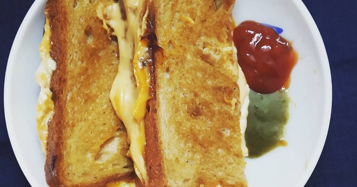 Grilled egg mayo sandwich Recipe by Ankita Mazumder Cookpad