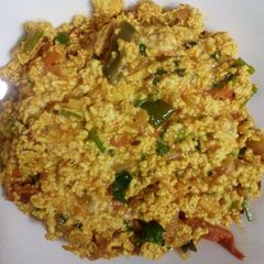 A picture of Tofu bhurji.