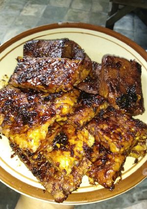 Foto resep Tempe bakar endeuus