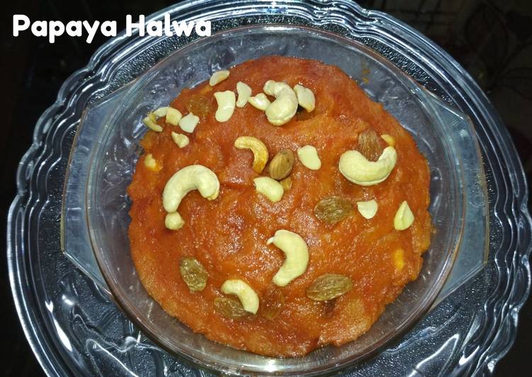 How to Prepare Favorite Papaya Fruit Halwa