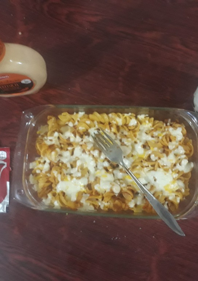 عکسی از دستور ماکارانی فرمی