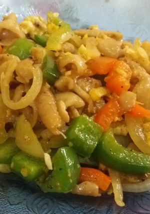 Foto resep Kulit ayam lada hitam #keto