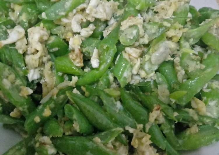 Tumis buncis telor
