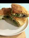 Scacciata con i broccoli, cottura airfryer 🌷