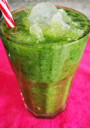 Una foto de Zumo verde antioxidante