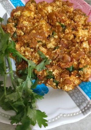 पनीर भुजिया (Paneer bhujiya recipe in Hindi) रेसिपी मुख्य फोटो