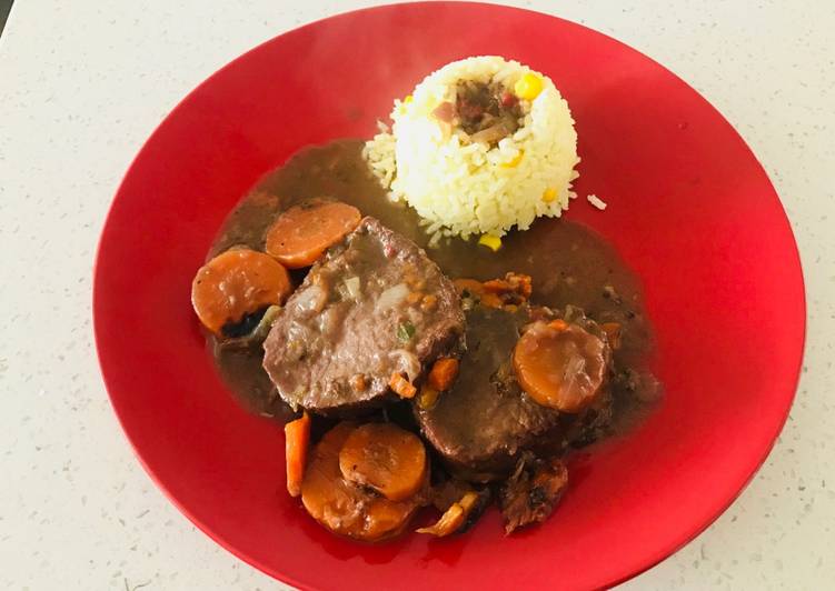 Guisado De Carne De Res Con Vino Tinto Cocinadelirante
