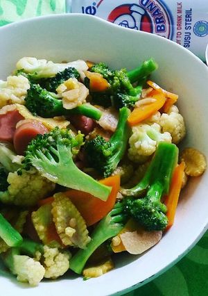 Foto resep Cap Cay Ceria (Vegetables Mix)