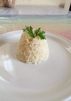 Una foto de Arroz pilaf