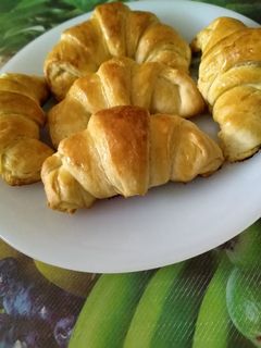 صورة لوصفة الكرواسون الهش الخطير 😋💓🥐