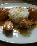 Cuixetes de pollastre amb salsa de soja i llimona