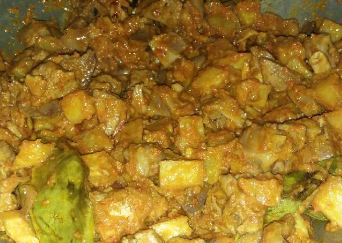 Sambal Goreng Kentang dan Hati Ampela Ayam