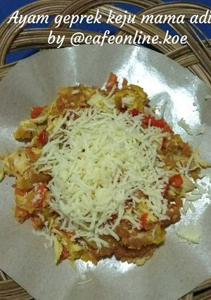 Foto resep Ayam geprek keju "prekju"