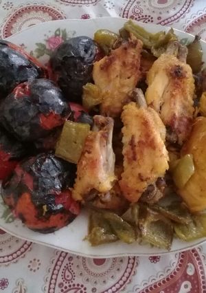 عکسی از دستور جوجه تابه ای🐣🐣