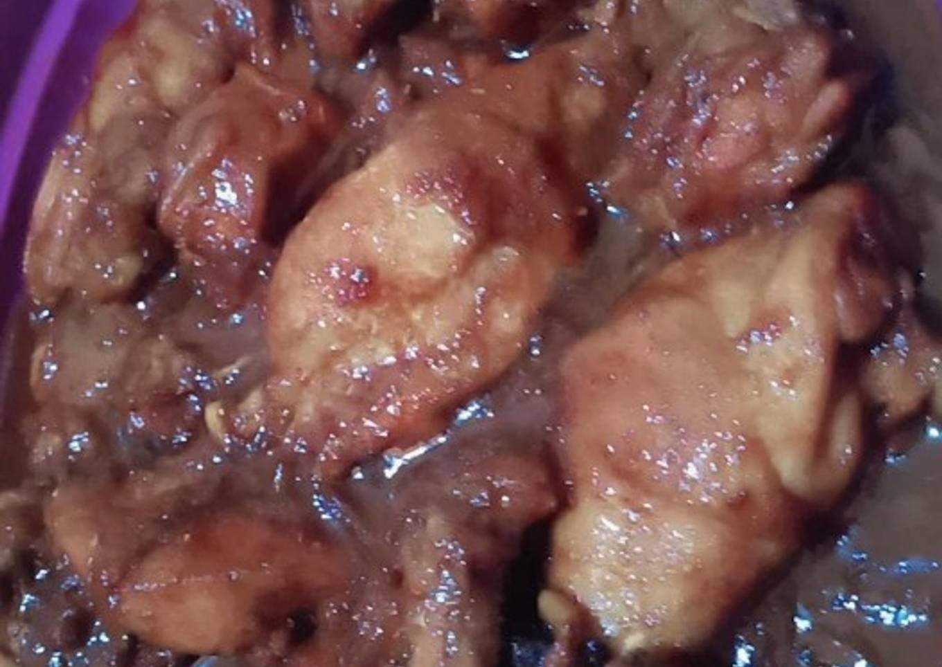 Ayam Kecap saos tiram