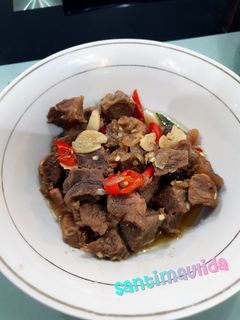 Foto resep Daging asam manis pedas