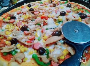 صورة لوصفة 🍕 بيتزا ❤