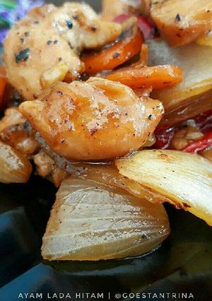 Foto resep Ayam Lada Hitam