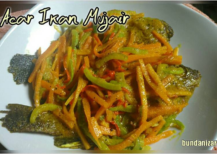 Cara membuat ACAR IKAN MUJAIR yang enak Untuk Jualan