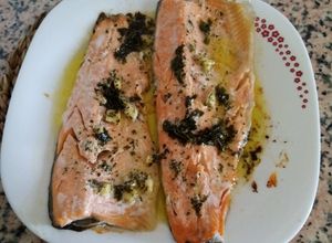 Foto principal de Filetes de trucha al ajillo