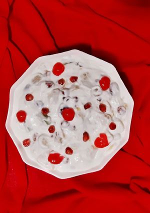 A picture of Creamy Fruit Salad.