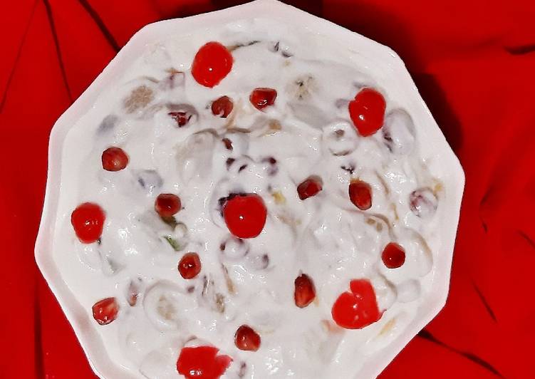 Recipe of Perfect Creamy Fruit Salad