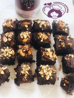 Hình của món Vegan brownies.