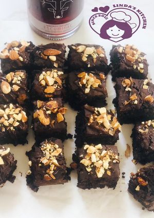 Hình của món Vegan brownies.