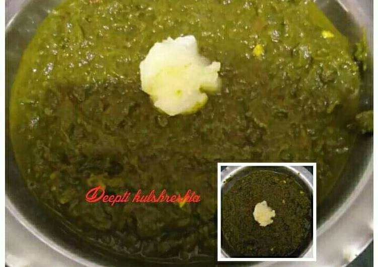 Recipe of Summer Sarso ka saag
