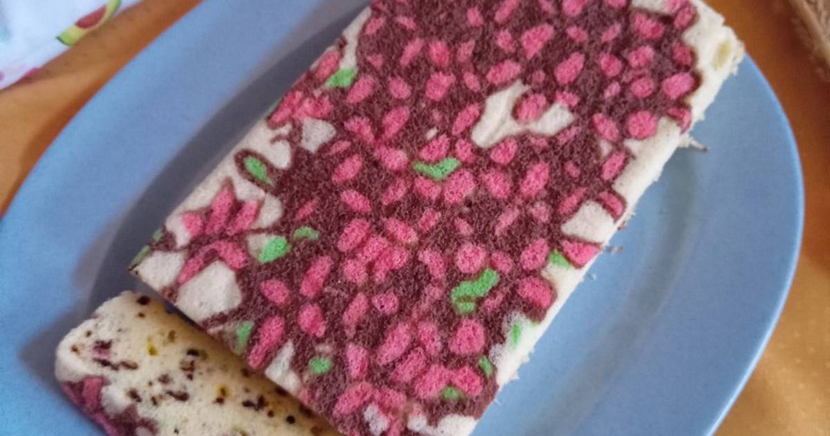 Resep Bolu Batik Cake Batik Oleh Siva Alesha Kitchen Cookpad