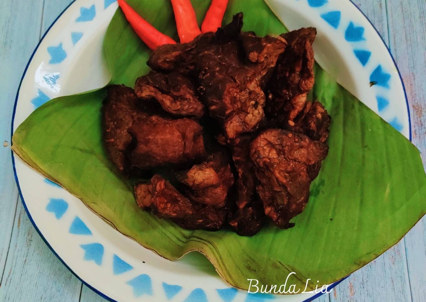 Paru Sapi Goreng, empuk dan renyah