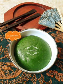 Foto resep 537. Pasta Kentang Pandan (isian roti manis & pao) #SeninSemangat