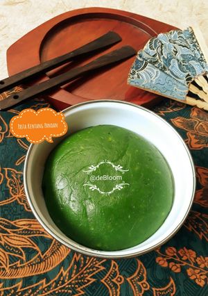 Foto resep 537. Pasta Kentang Pandan (isian roti manis & pao) #SeninSemangat