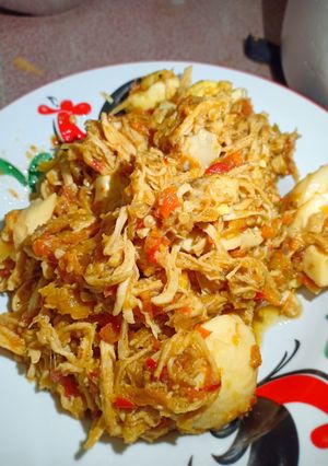 Foto resep Suwir ayam super pedas