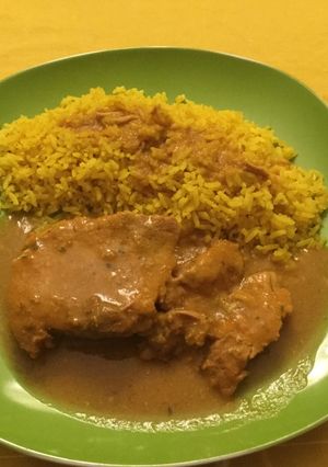 Una foto de Pulpa de cerdo a la olla con mostaza y finas hierbas