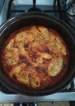 Serpenyős trappistás csirke recept fotója