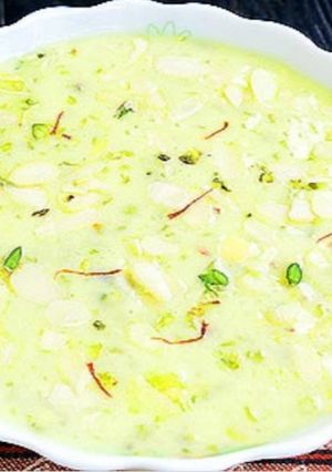 A picture of Sabudana Kheer.