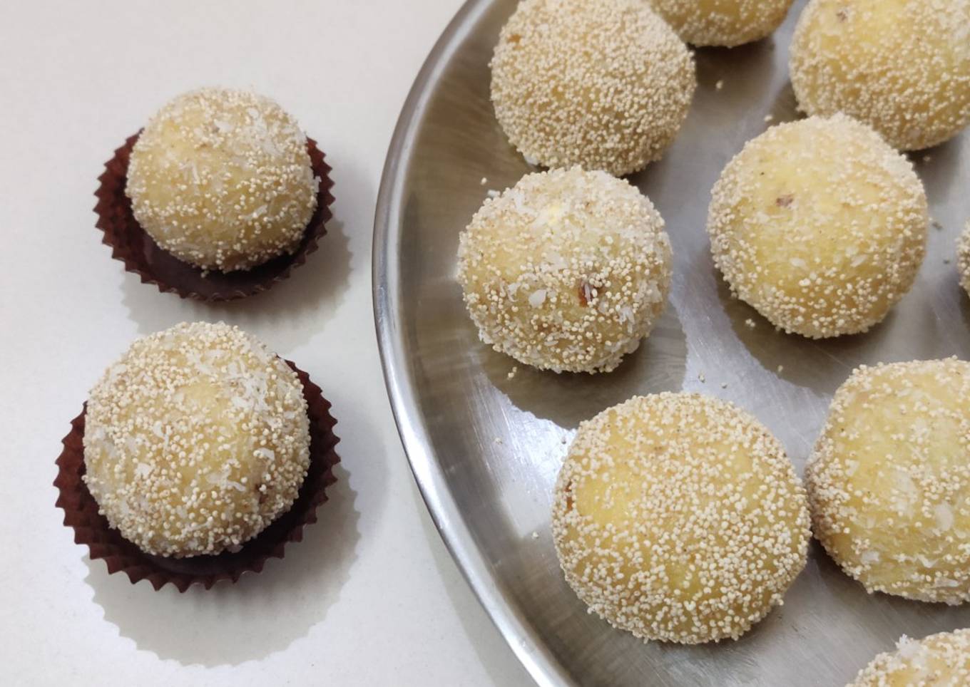 Instant Coconut Ladoo !!