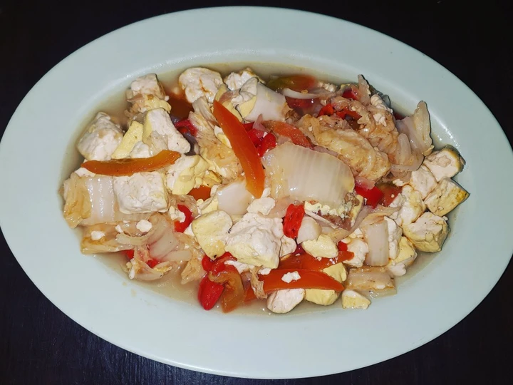 Cara Mudah Membuat Resep Tumis Tahu Sawi Putih yang Bikin Ngiler Anti Ribet, Uenak Banget